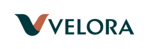 VELORA folded ribbon logo-1